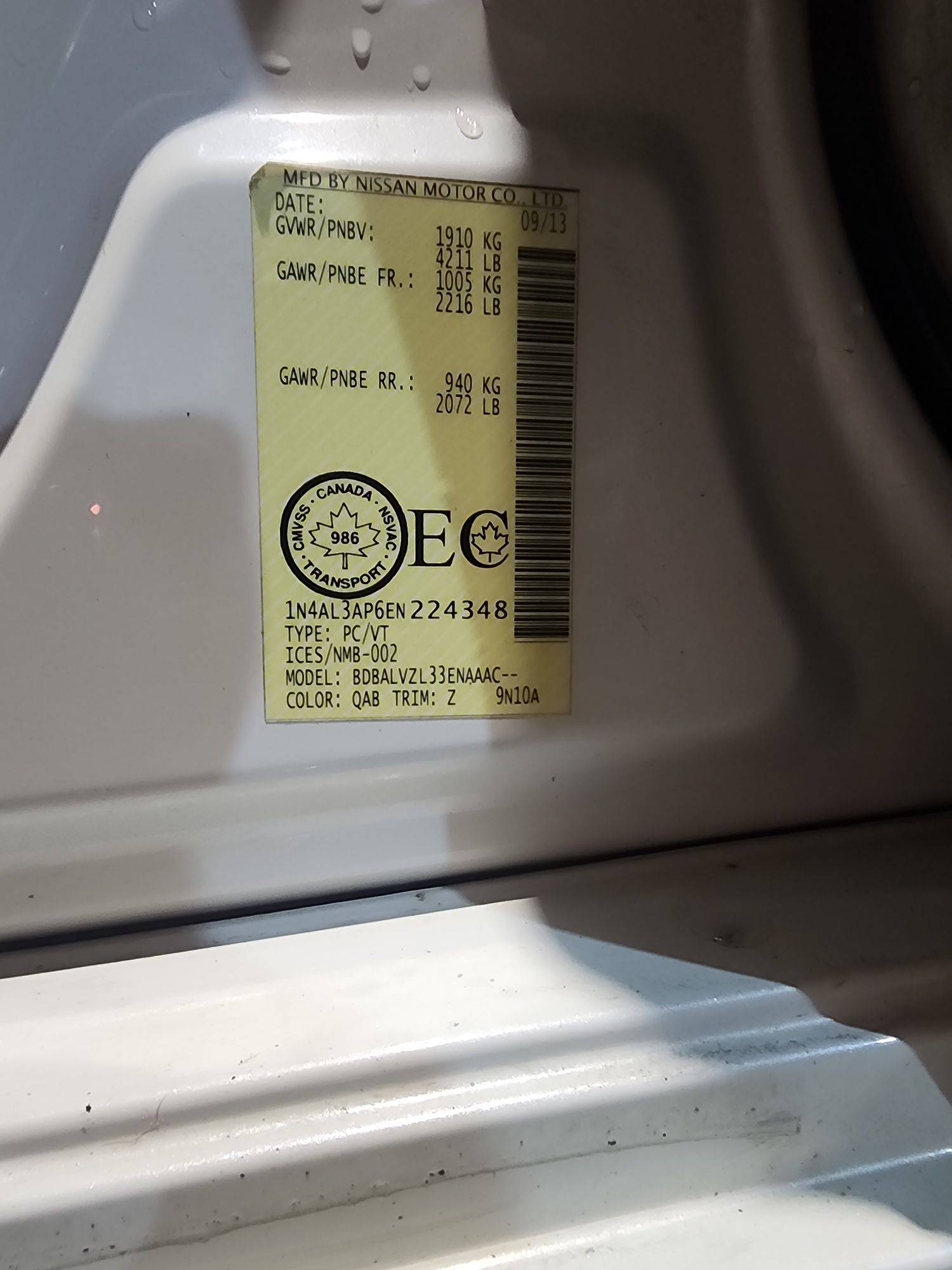 NISSAN ALTIMA 2014 - Marhaba Auction Used Cars - Image 11