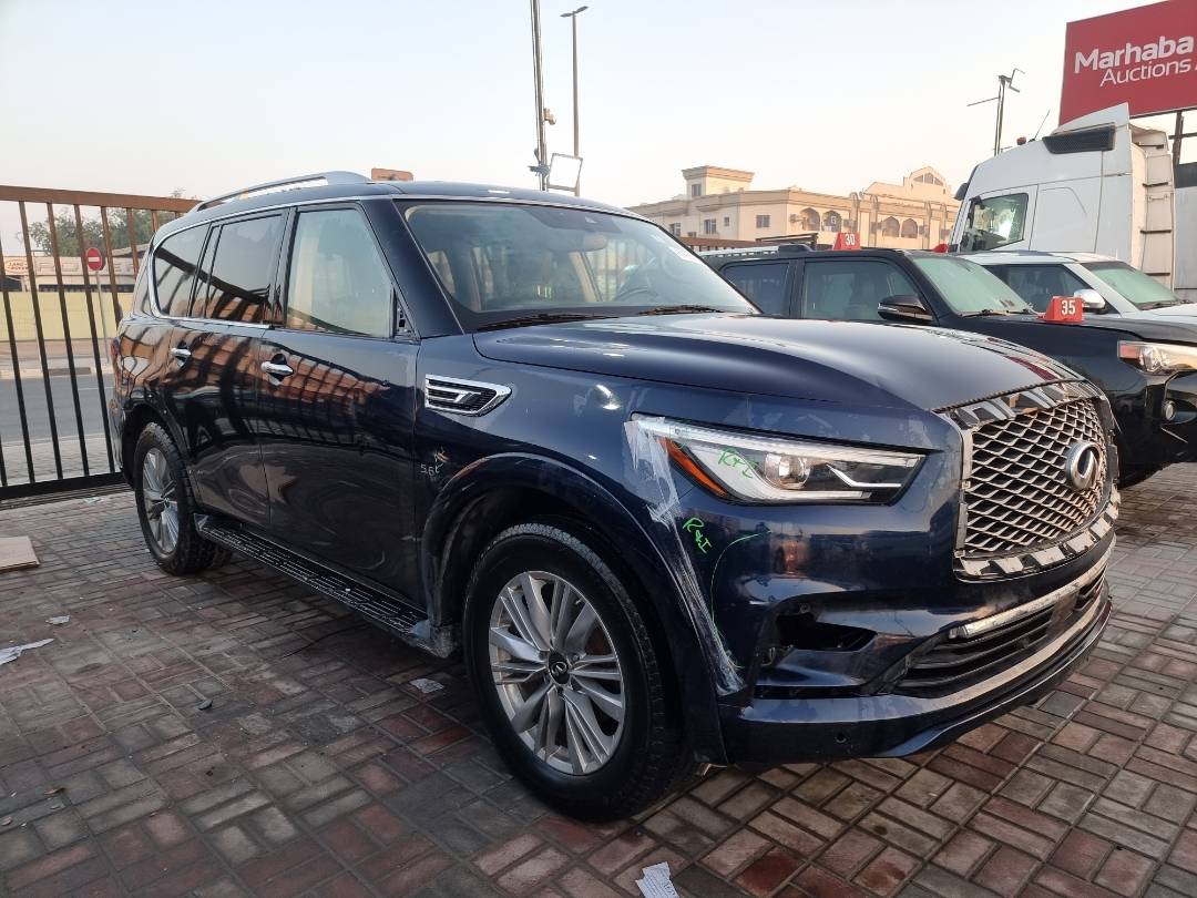 2019 INFINITI QX80 — 143556 Miles — Lot 215487 — Ind. 12 - Marhaba Auctions Used Cars - Image 3