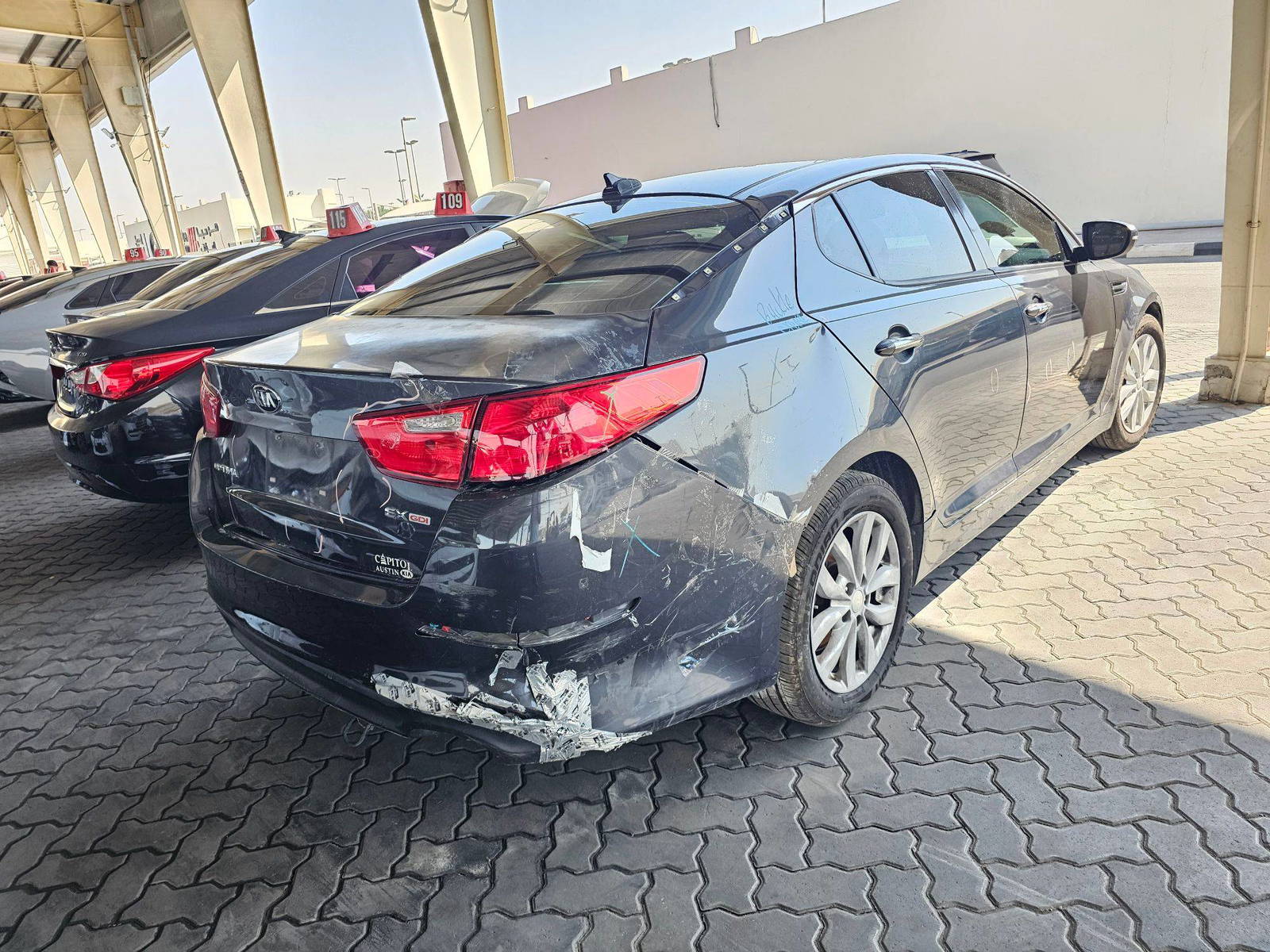 2015 KIA OPTIMA — 157660 Miles — Lot 92190775 — Main - Marhaba Auctions Used Cars - Image 3