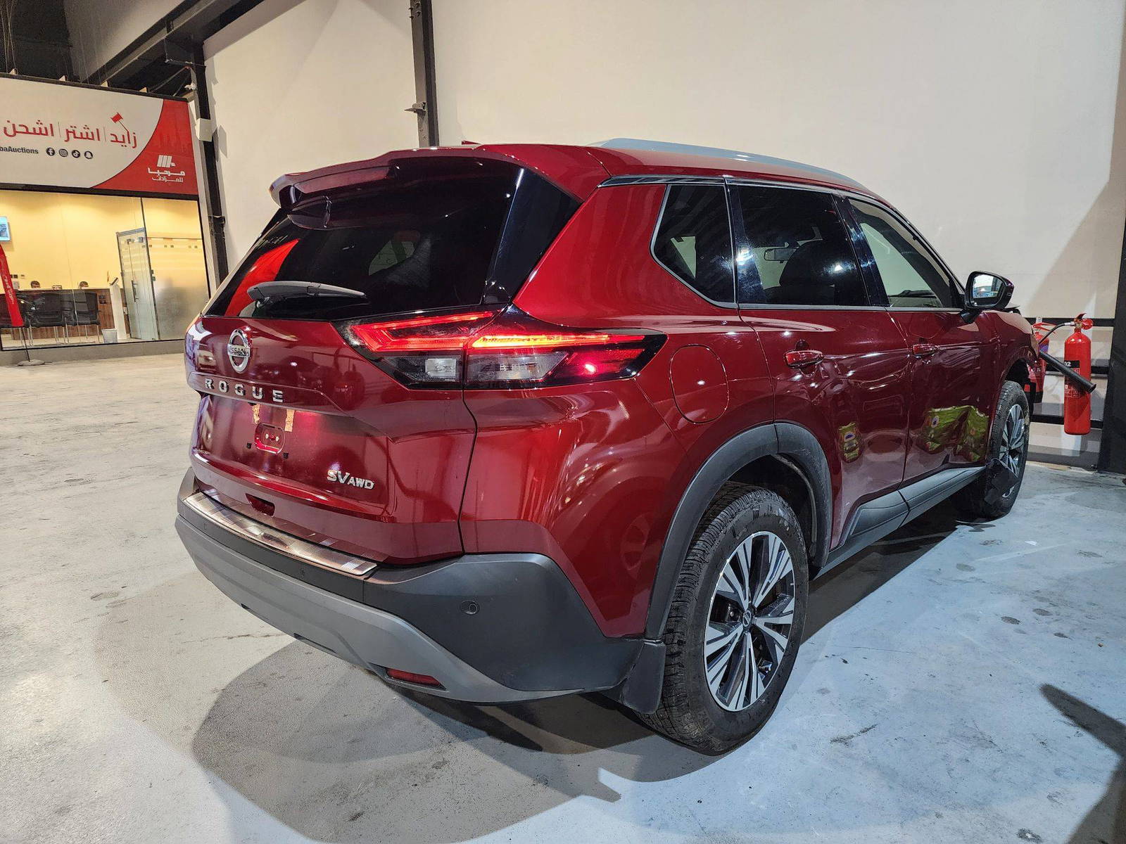 2021 NISSAN ROGUE — 41398 KM — Lot 80110 — Al Quoz - Marhaba Auctions Used Cars - Image 4