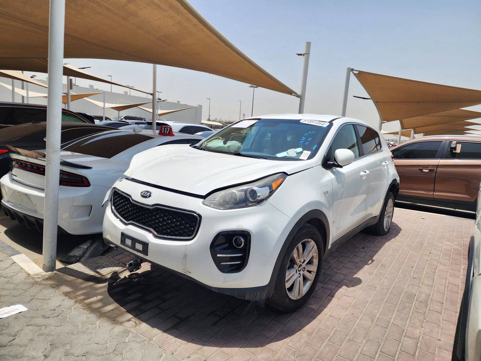 2017 KIA SPORTAGE — 133794 Miles — Lot 121174 — Souq - Marhaba Auctions Used Cars - Image 5