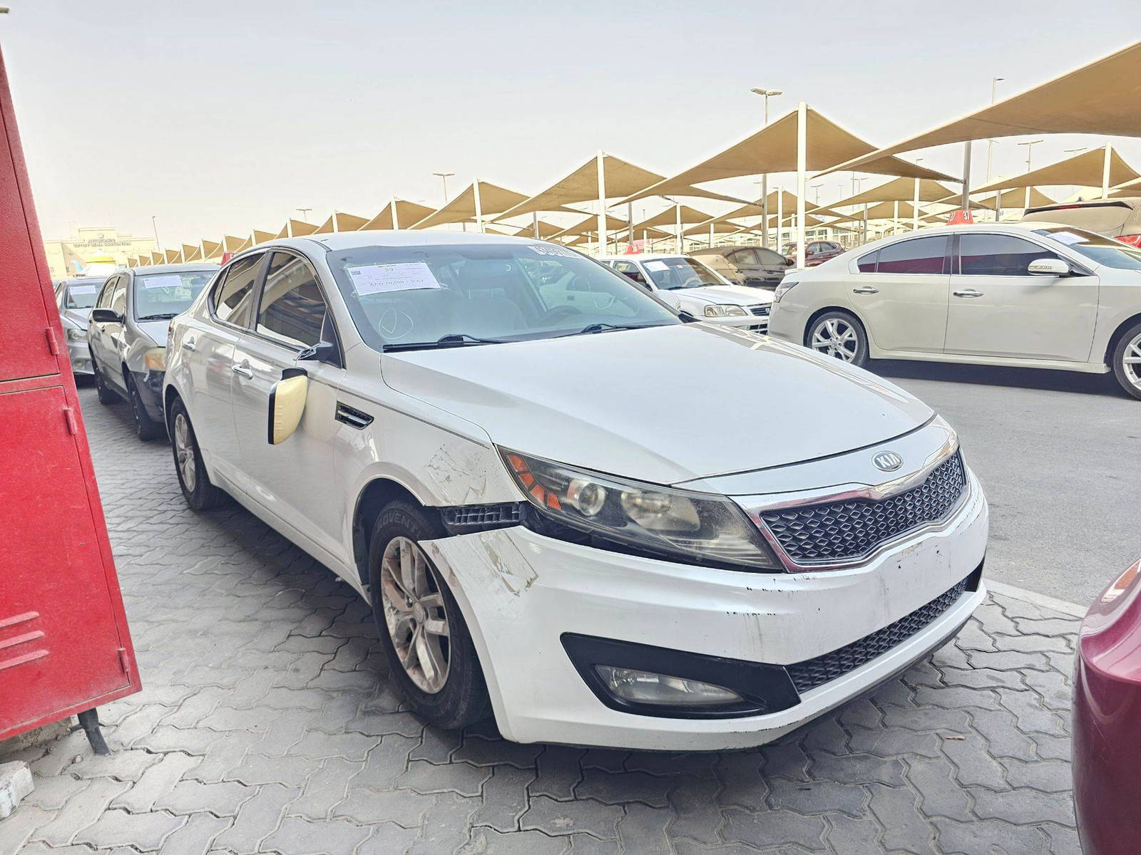 2013 KIA OPTIMA — 113171 Miles — Lot 4A76DG145425 — Souq - Marhaba Auctions Used Cars - Image 3