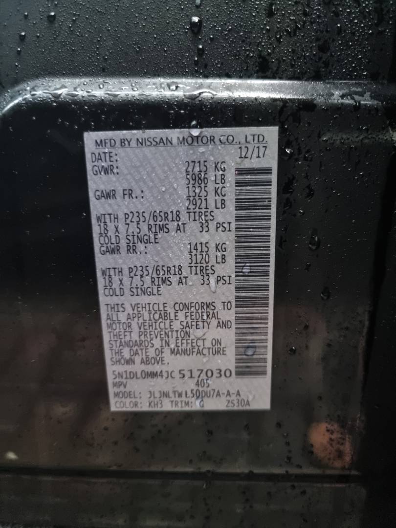 INFINITI QX60 2018 - Marhaba Auction Used Cars - Image 9