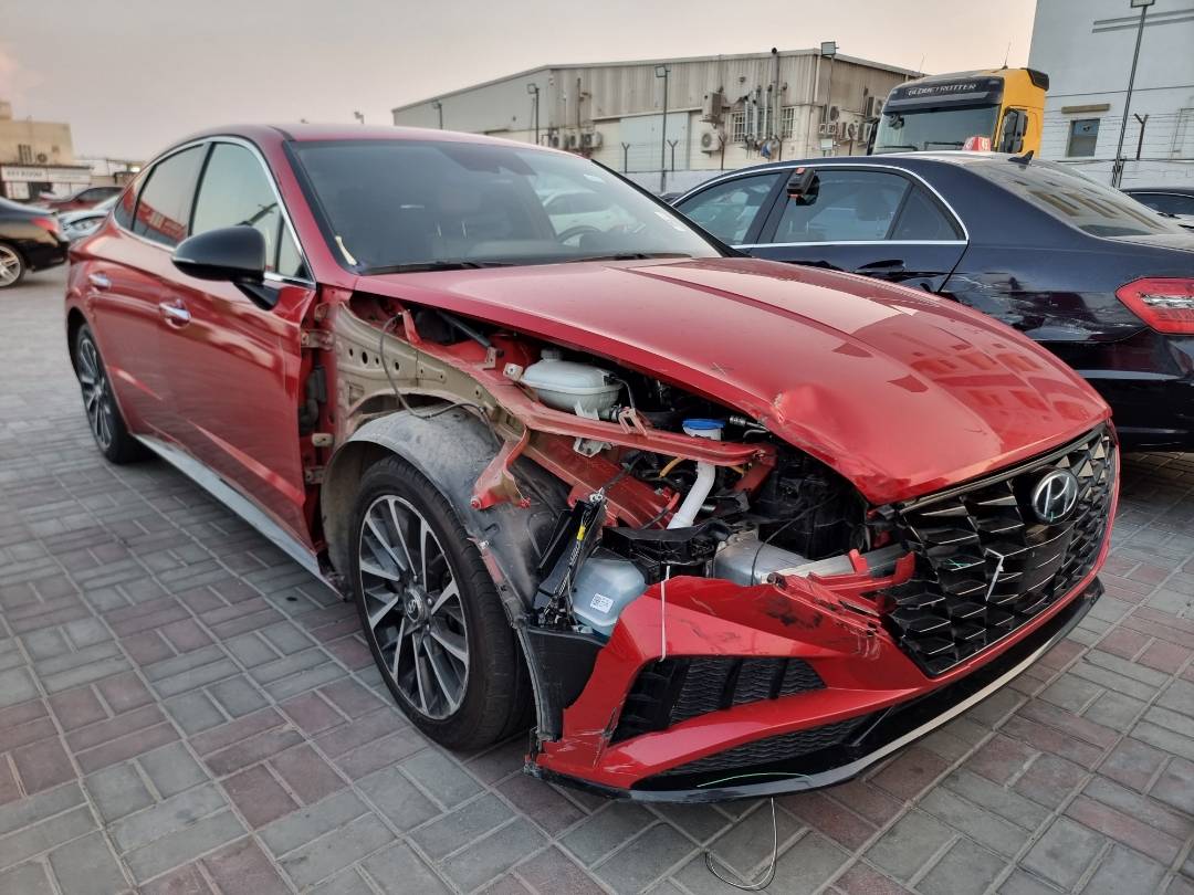 2020 HYUNDAI SONATA — 44823 Miles — Lot J2XLH012741 — Ind. 12 - Marhaba Auctions Used Cars - Image 3