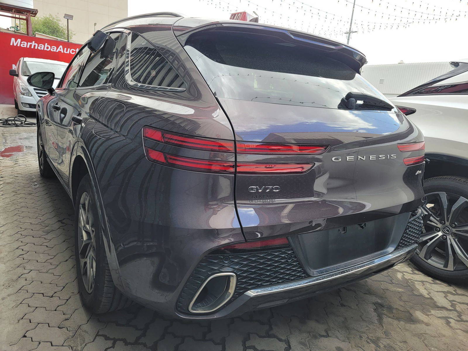 2023 GENESIS GV70 — sold — 68240 Miles — Lot TB0PU102143 — Main - Marhaba Auctions Used Cars - Image 3