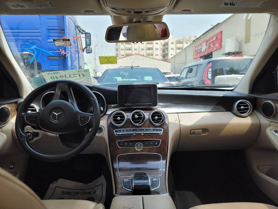 MERCEDES BENZ C300 2016 - Marhaba Auction Used Cars - Image 8