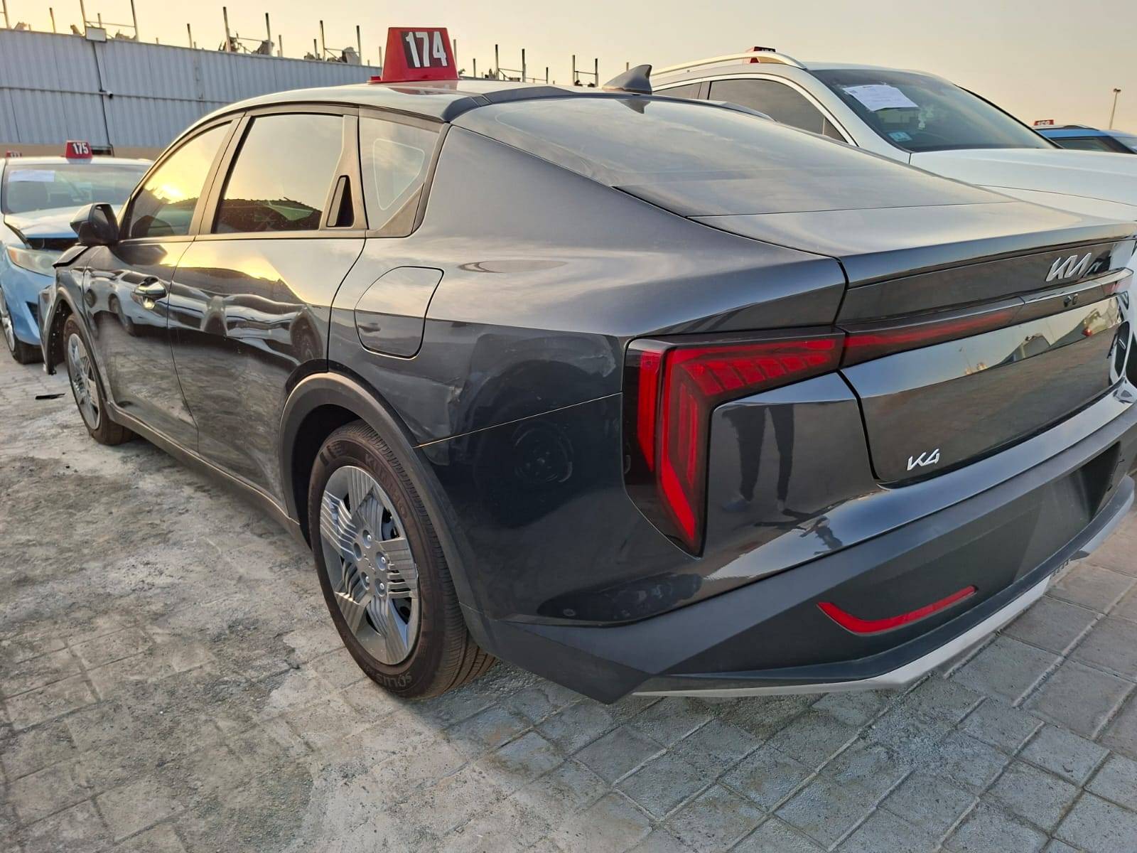 2025 KIA K4 — 3720 Miles — Lot E134340 — Main - Marhaba Auctions Used Cars - Image 3