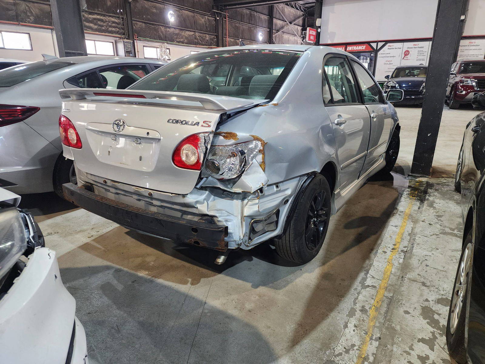 TOYOTA COROLLA 2007 - Marhaba Auction Used Cars - Image 5