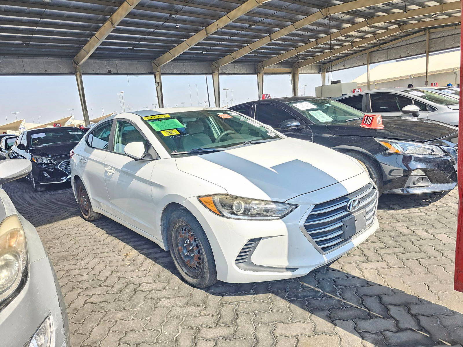 2017 HYUNDAI ELANTRA — 128842 Miles — Lot 350752 — Souq - Marhaba Auctions Used Cars - Image 3