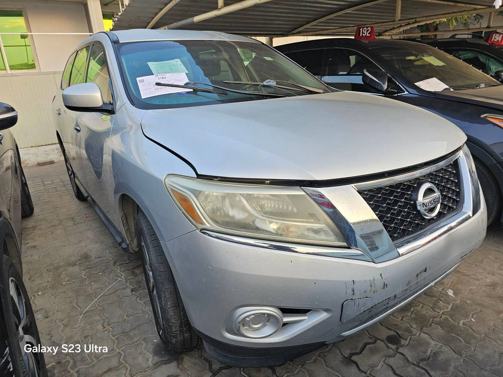 2013 NISSAN PATHFINDER — 210277 Miles — Lot C634001 — Main - Marhaba Auctions Used Cars - Image 3