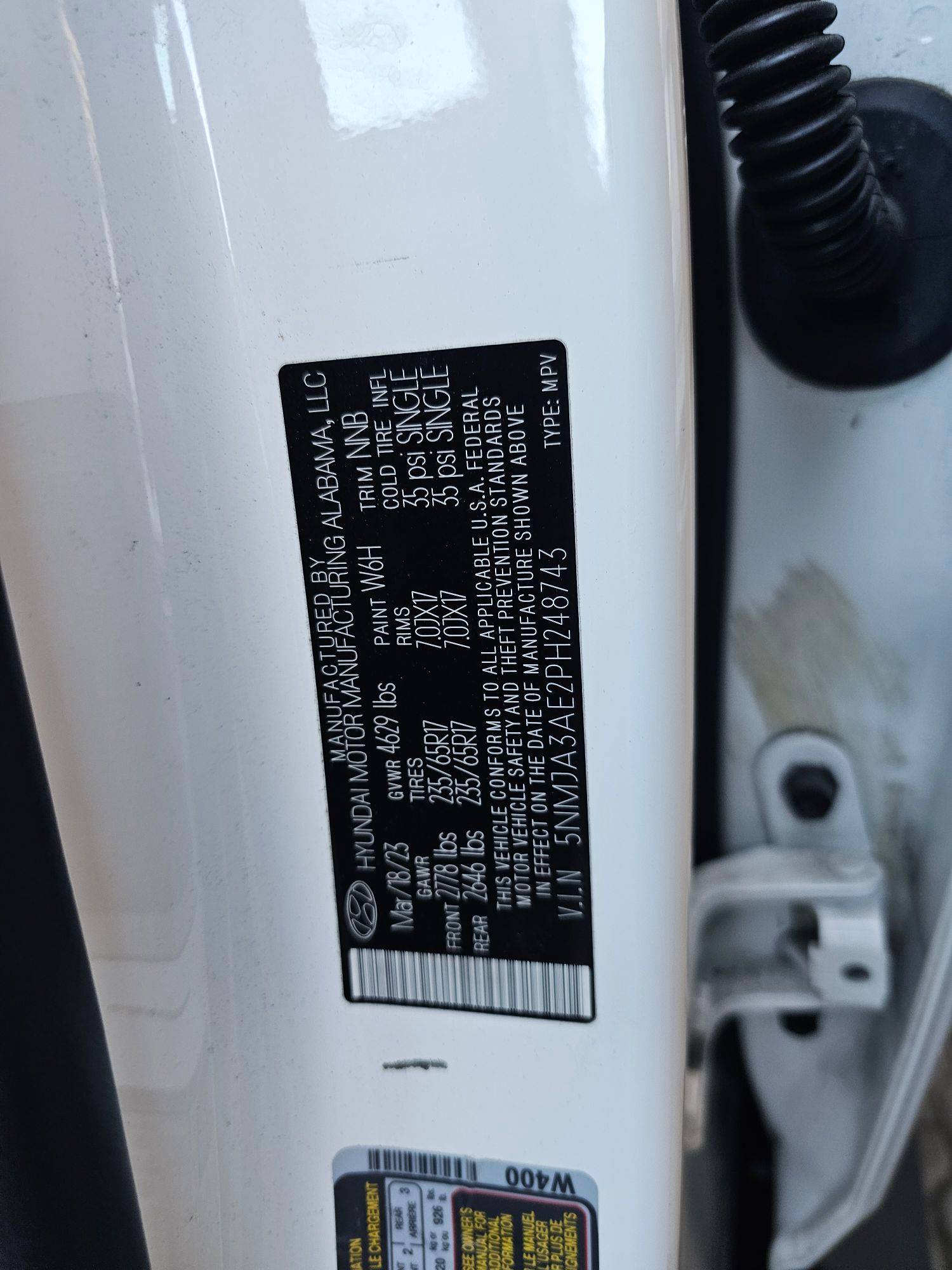 HYUNDAI TUCSON 2023 - Marhaba Auction Used Cars - Image 9