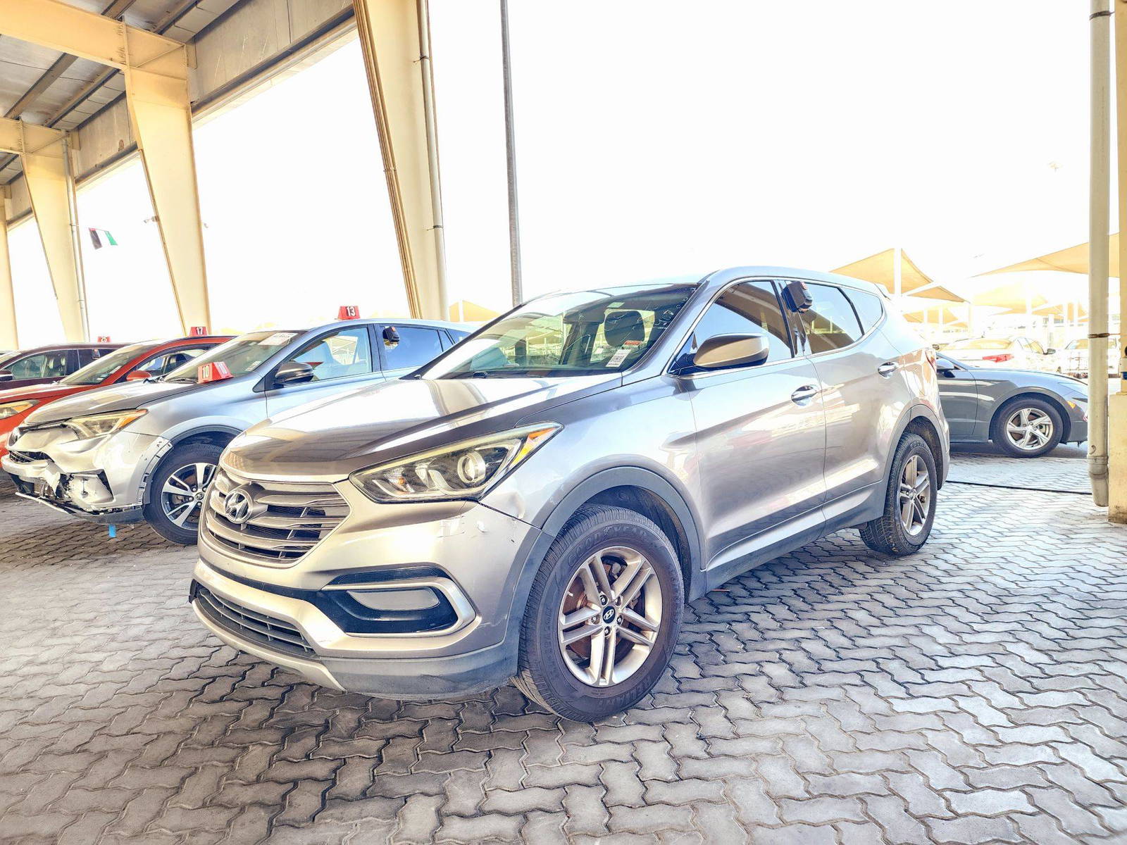 2017 HYUNDAI SANTA FE SPORT — 121729 Miles — Lot 907696 — Souq - Marhaba Auctions Used Cars - Image 4