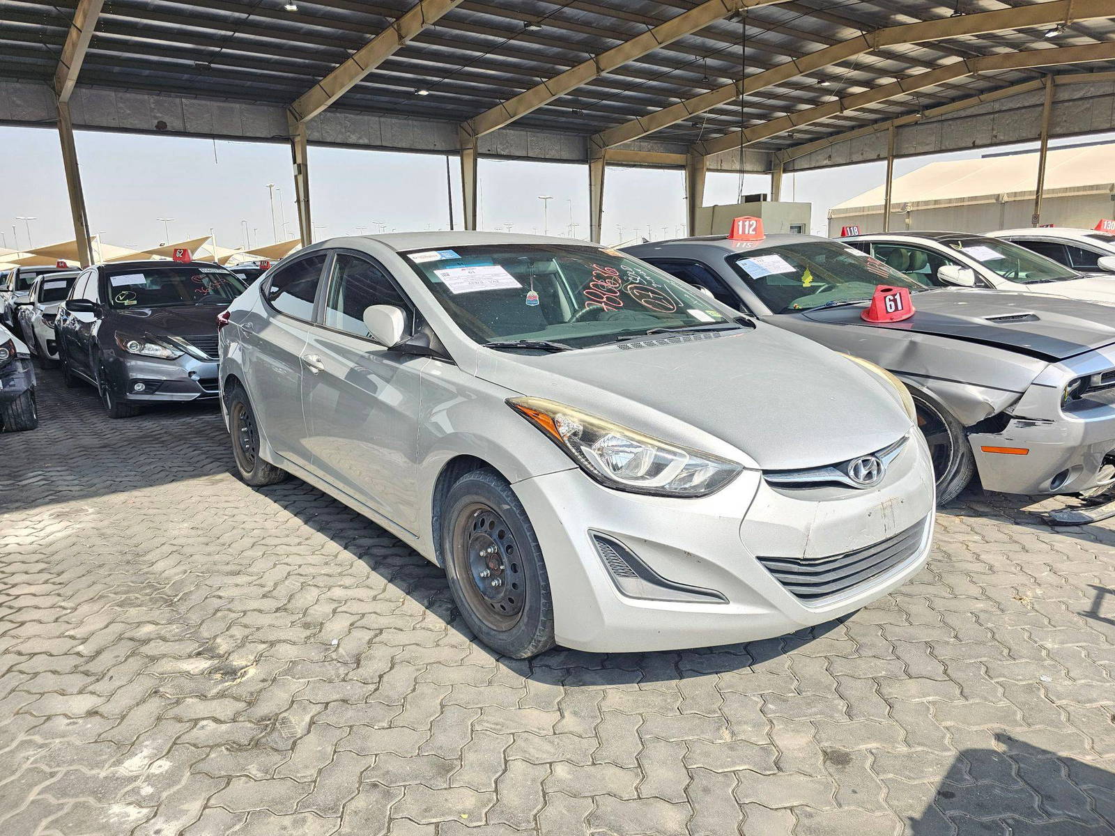 2016 HYUNDAI ELANTRA — 130384 Miles — Lot 816933 — Souq - Marhaba Auctions Used Cars - Image 3