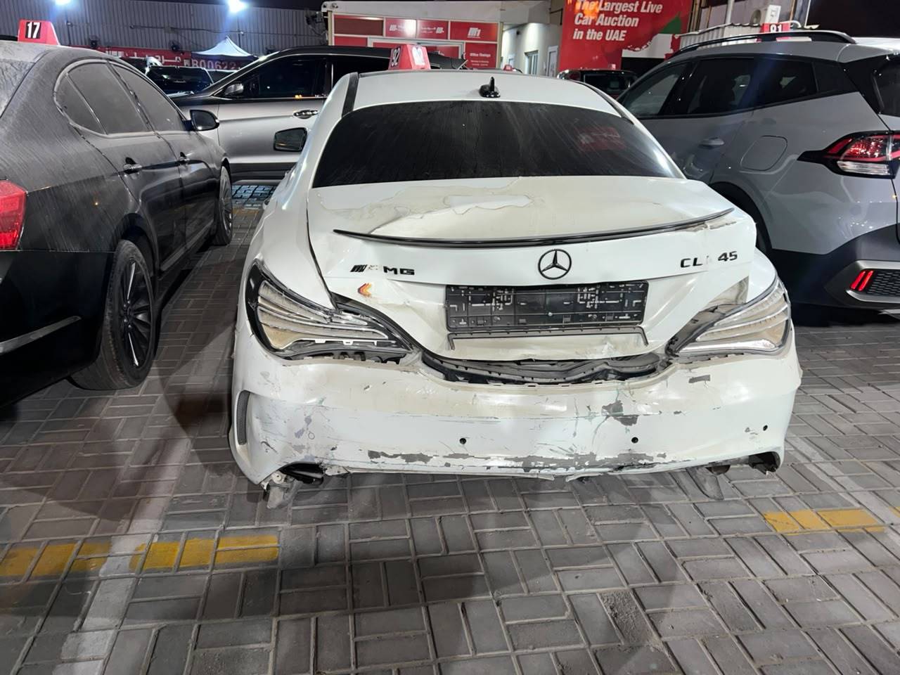 2017 MERCEDES BENZ CLA 45 — 251238 KM — Lot CB4HN489264 - Marhaba Auctions Used Cars - Image 2