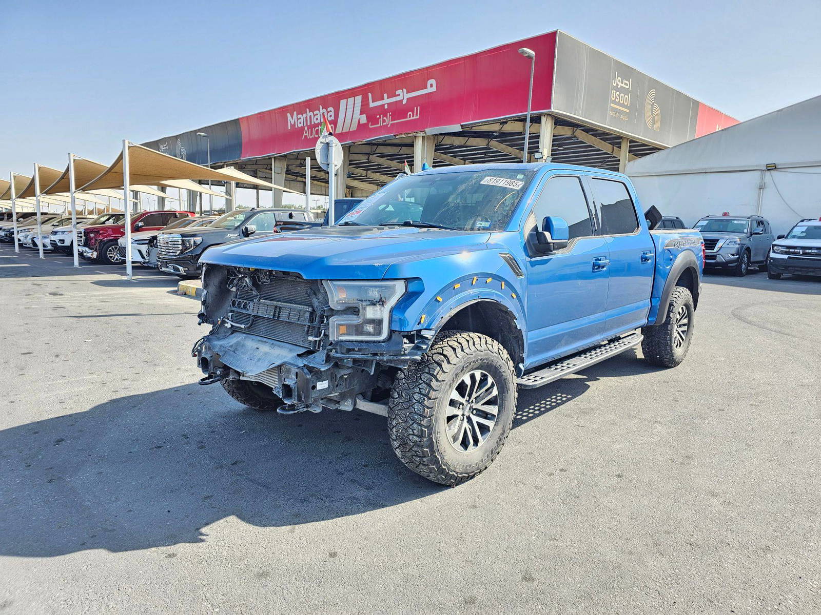 2019 FORD F150 - Raptor — 100572 Miles — Lot 81911985 — Souq - Marhaba Auctions Used Cars - Image 3