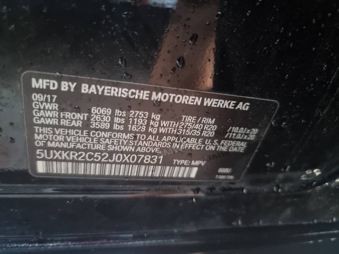2018 BMW X 5 — 108495 Miles — Lot 2J0X07831 - Marhaba Auctions Used Cars - Image 5