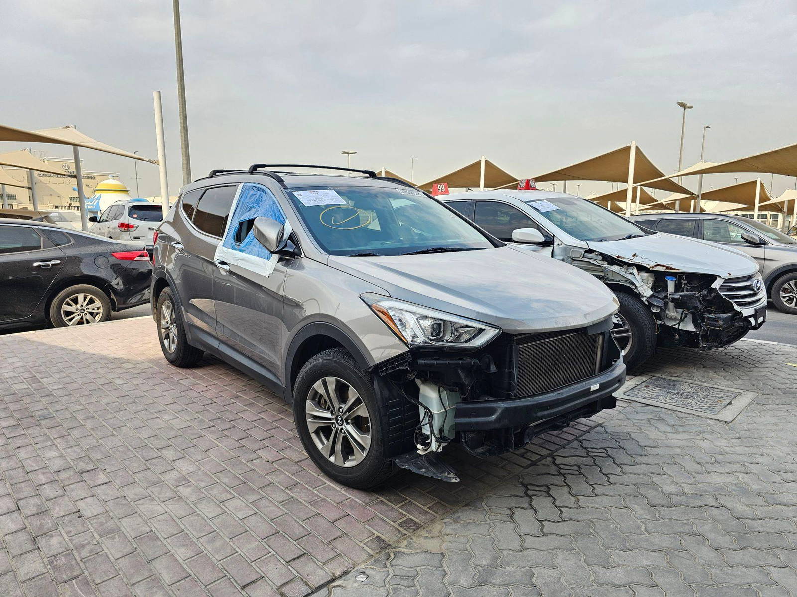 2016 HYUNDAI SANTA FE — 126464 Miles — Lot DLB1GG371348 — Main - Marhaba Auctions Used Cars - Image 4