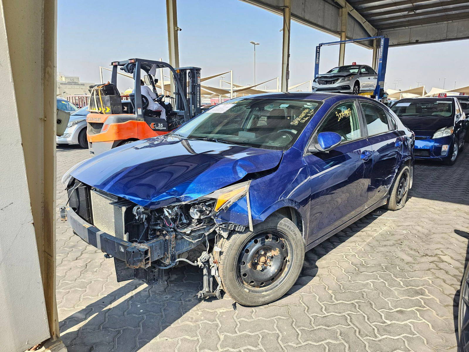 2019 KIA FORTE — 163304 KM — Lot 30064987 — Souq - Marhaba Auctions Used Cars - Image 5