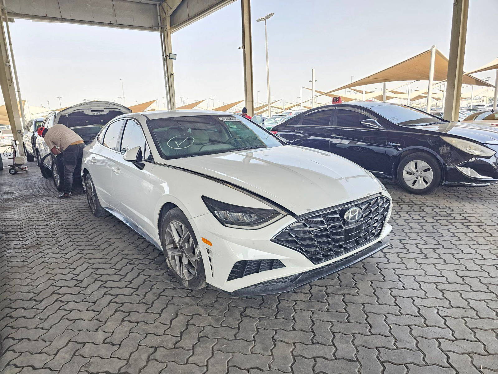 HYUNDAI SONATA 2020 - Marhaba Auction Used Cars - Image 3