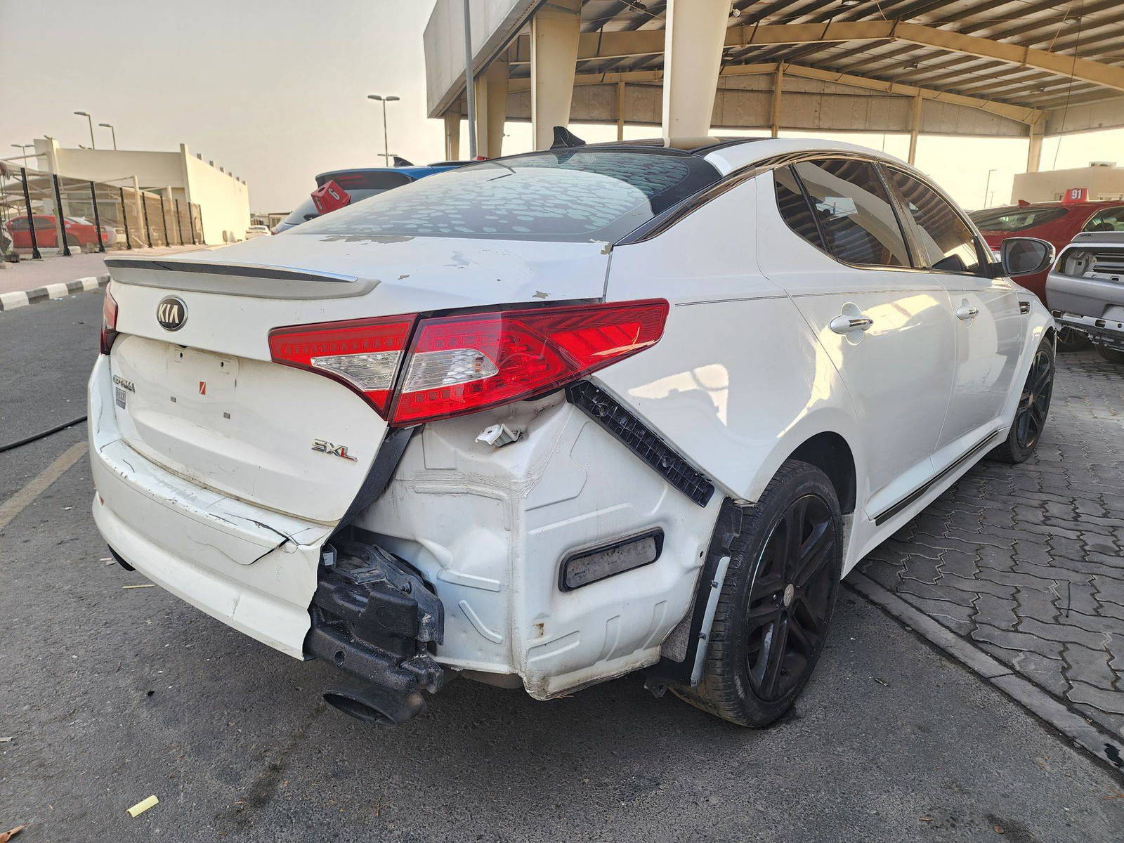 2013 KIA OPTIMA — 209983 Miles — Lot 45843554 — Main - Marhaba Auctions Used Cars - Image 3