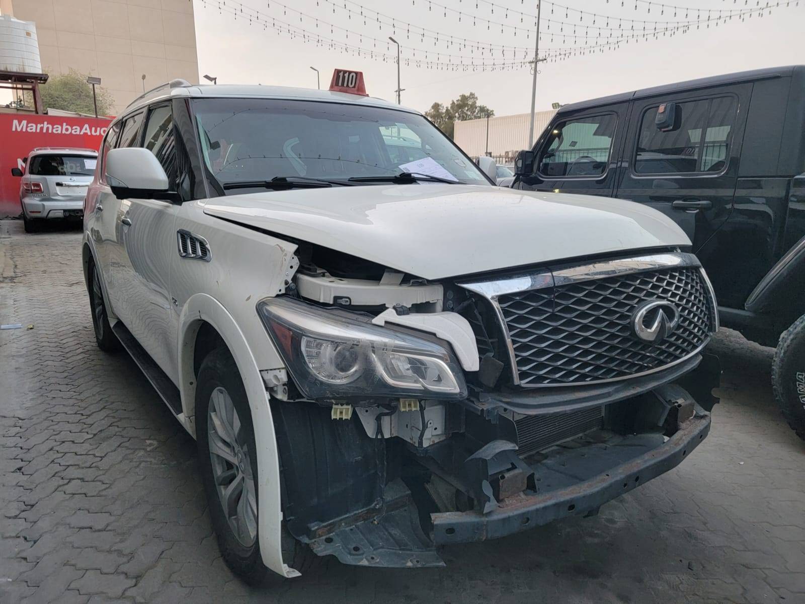 2017 INFINITI QX80 — 140292 Miles — Lot 151524 — Main - Marhaba Auctions Used Cars - Image 7
