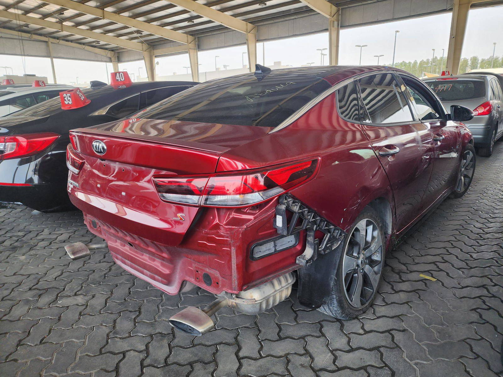 2019 KIA OPTIMA — 128219 Miles — Lot 72084683 — Main - Marhaba Auctions Used Cars - Image 3
