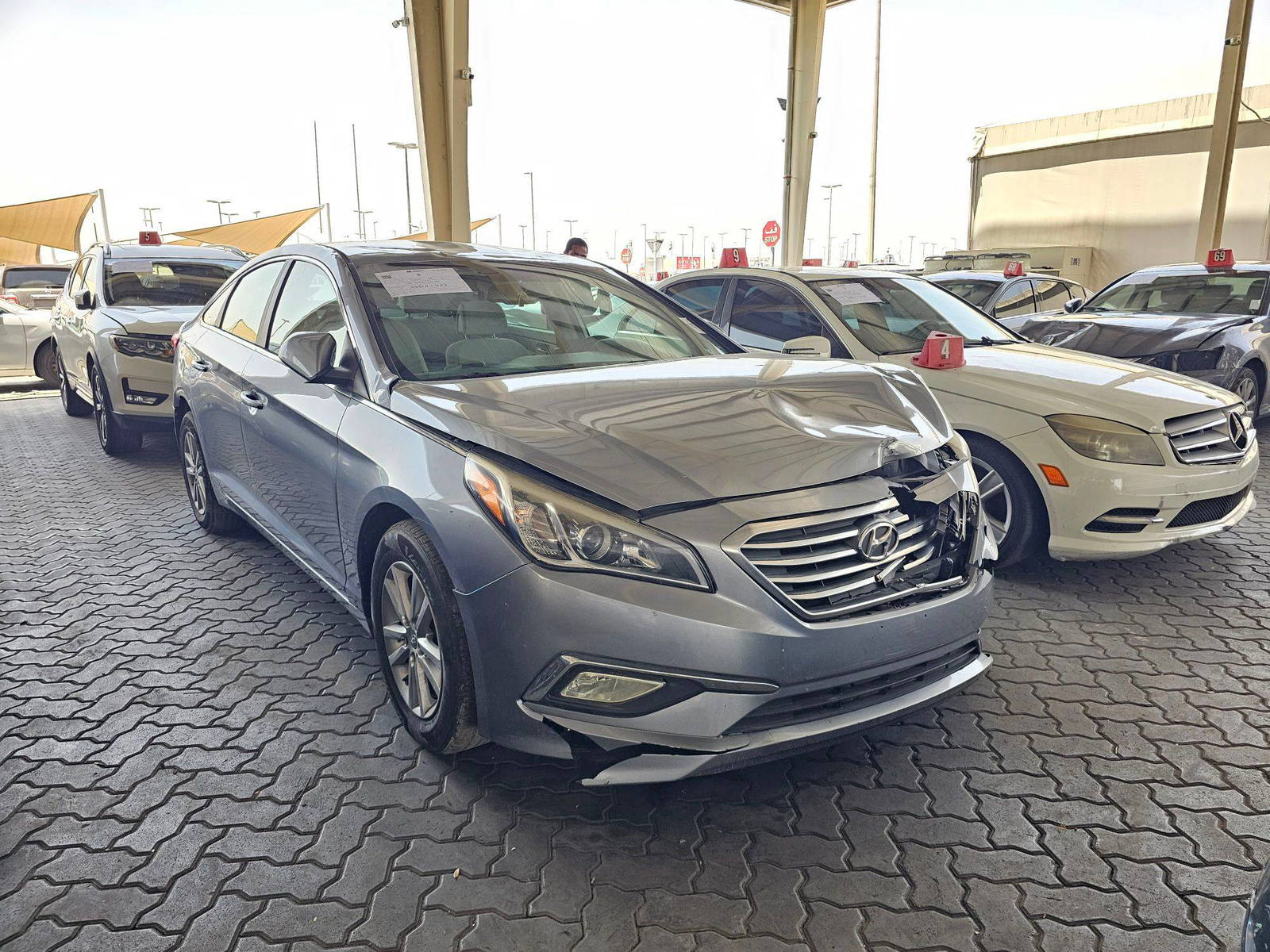 HYUNDAI SONATA 2016 - Marhaba Auction Used Cars - Image 4
