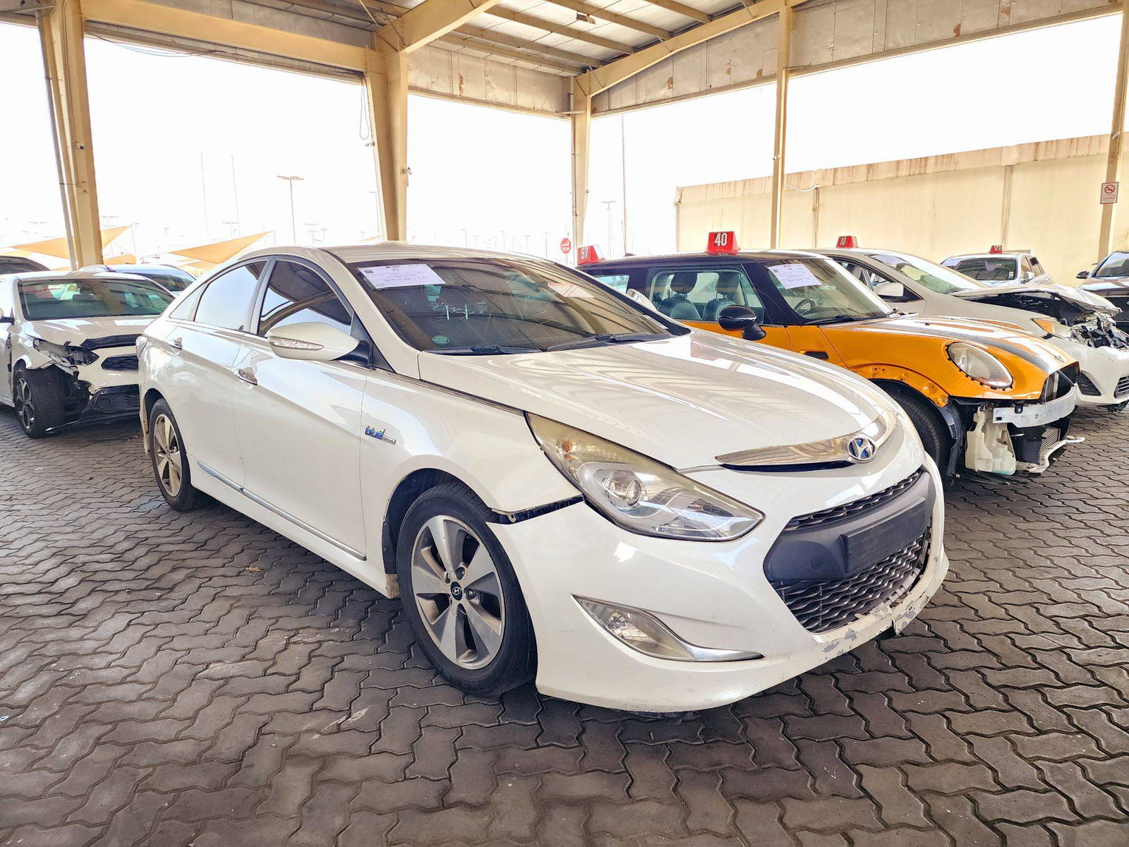 HYUNDAI SONATA 2012 - Marhaba Auction Used Cars - Image 4