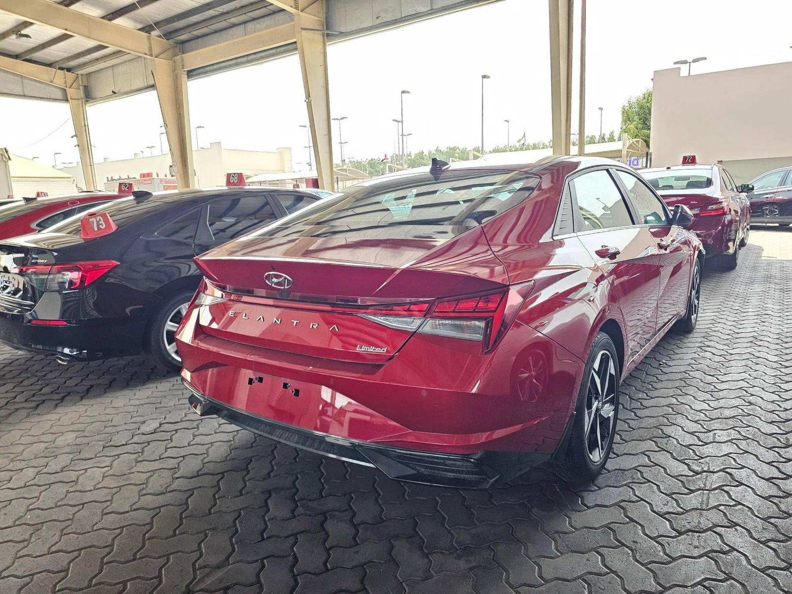 2022 HYUNDAI ELANTRA — 27584 Miles — Lot AG4NU362193 — Souq - Marhaba Auctions Used Cars - Image 3
