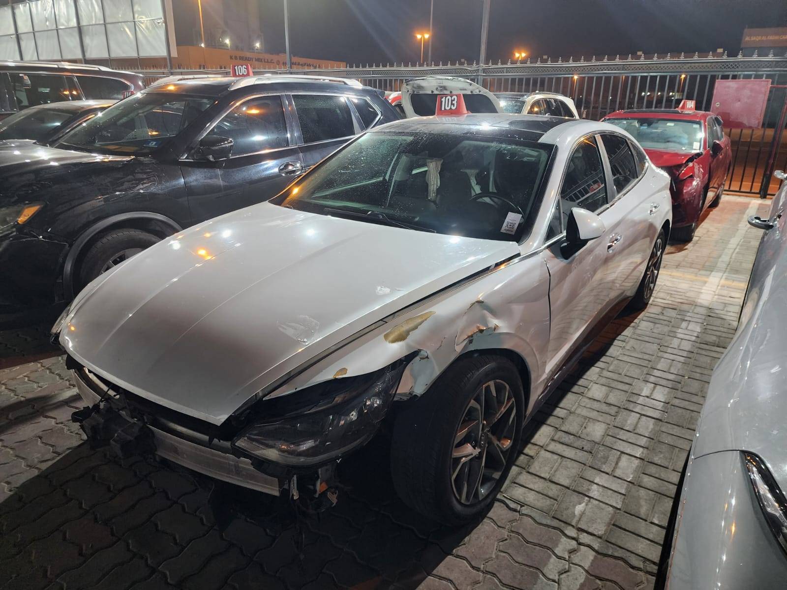 HYUNDAI SONATA 2020 - Marhaba Auction Used Cars - Image 3