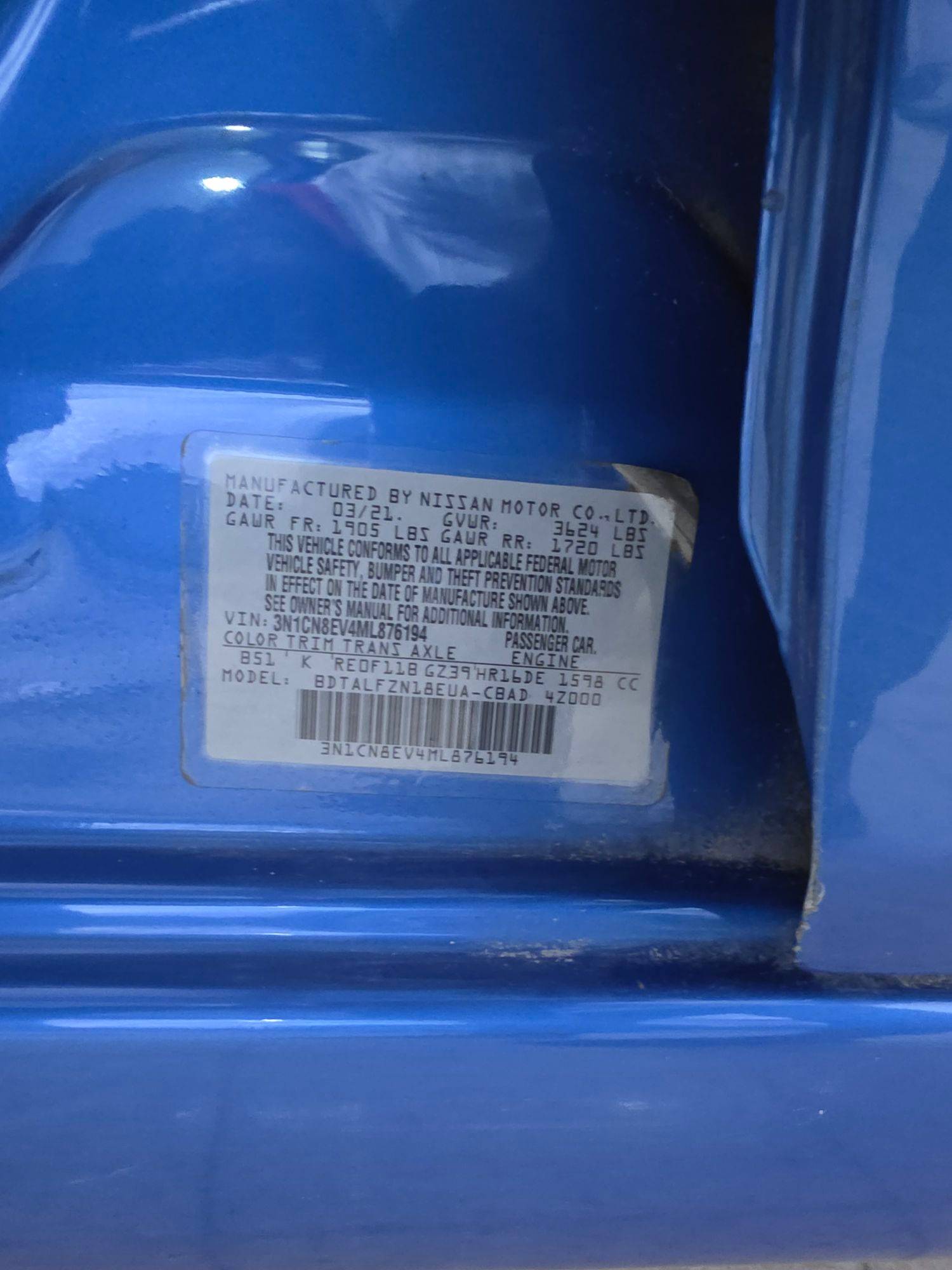 NISSAN VERSA 2021 - Marhaba Auction Used Cars - Image 10