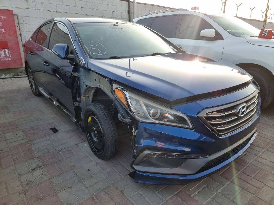 2015 HYUNDAI SONATA — 149164 Miles — Lot 125487 — Ind. 12 - Marhaba Auctions Used Cars - Image 3