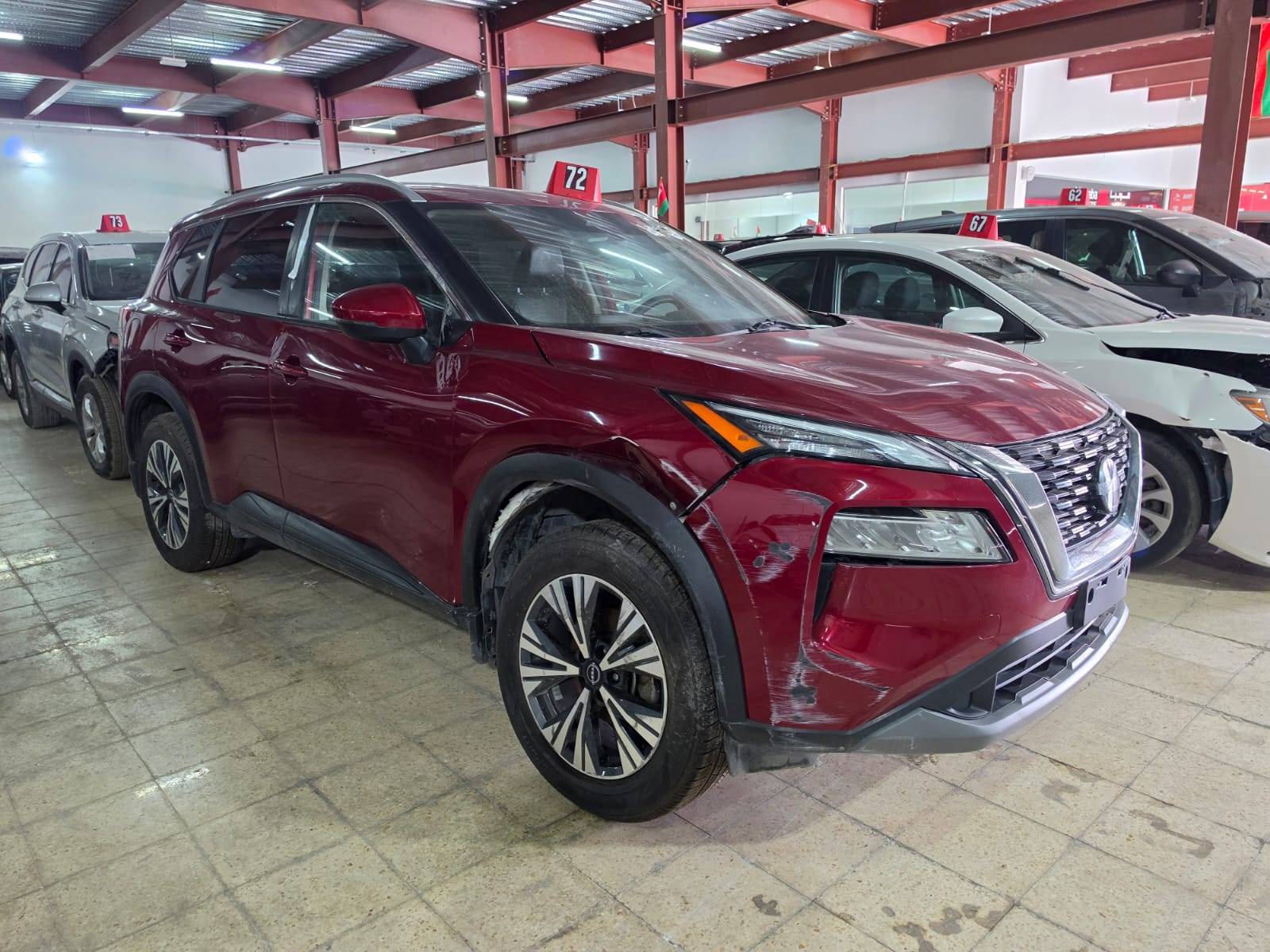2022 NISSAN ROGUE — sold — 69314 Miles — Lot B4NW338476 - Marhaba Auctions Used Cars - Image 2