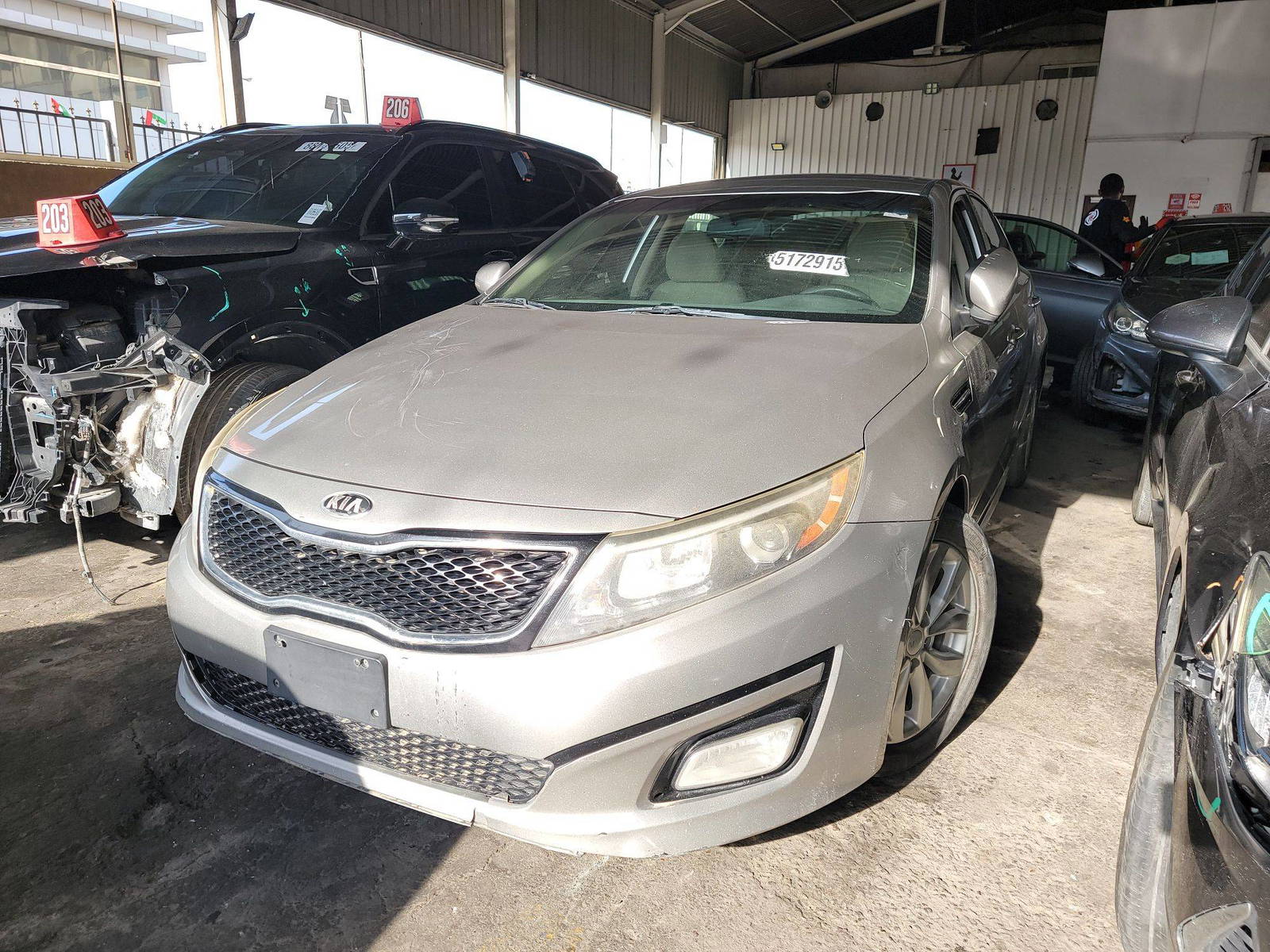 2015 KIA OPTIMA — 238200 Miles — Lot 5FG465984 — Main - Marhaba Auctions Used Cars - Image 4