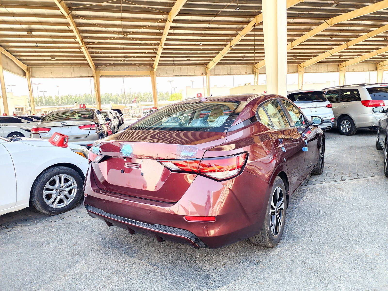 2022 NISSAN SENTRA — 28085 Miles — Lot 253983 — Souq - Marhaba Auctions Used Cars - Image 3