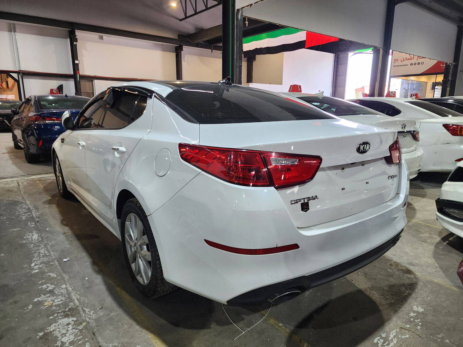 2015 KIA OPTIMA — 144929 Miles — Lot 438227 — Al Quoz - Marhaba Auctions Used Cars - Image 5