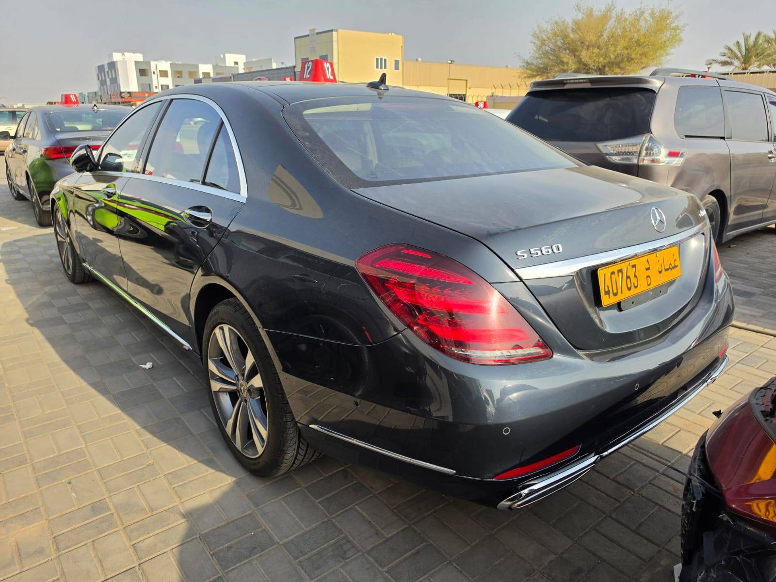 MERCEDES BENZ S 560 2019 - Marhaba Auction Used Cars - Image 5