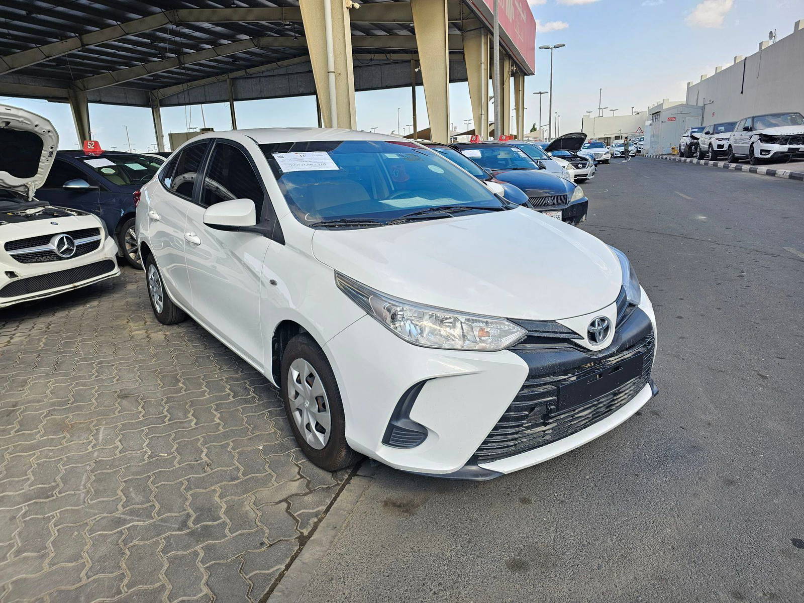 2021 TOYOTA YARIS — 112411 KM — Lot 3M2117174 — Souq - Marhaba Auctions Used Cars - Image 4