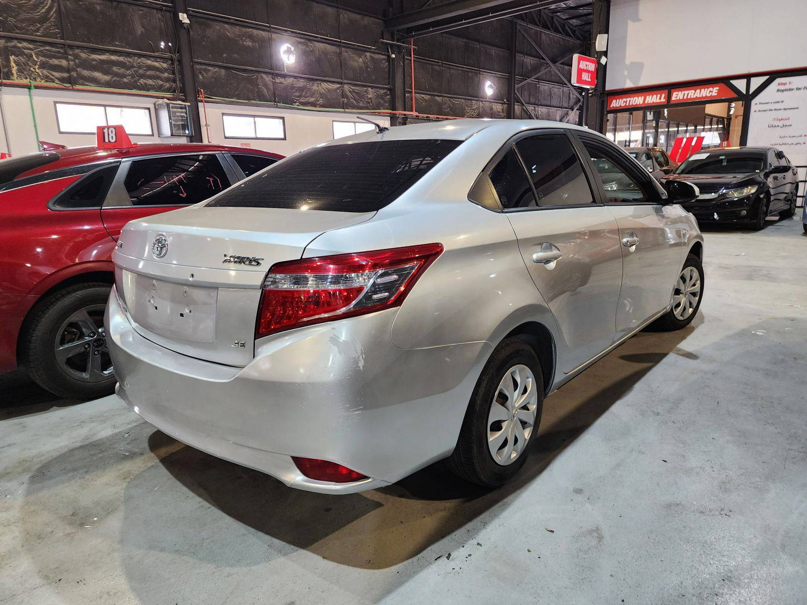 2016 TOYOTA YARIS — 237177 KM — Lot 44702 — Al Quoz - Marhaba Auctions Used Cars - Image 10