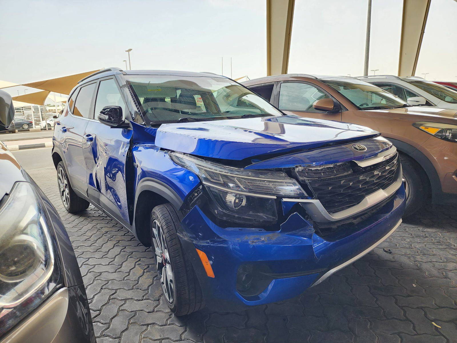 2021 KIA SELTOS — 72619 Miles — Lot 54684714 — Main - Marhaba Auctions Used Cars - Image 4
