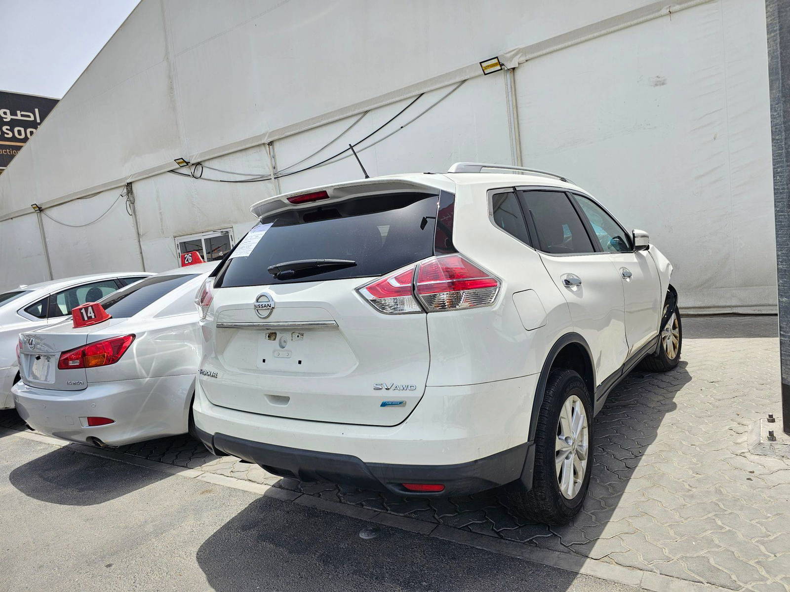 2014 NISSAN ROGUE — 137090 Miles — Lot V3EC775505 — Souq - Marhaba Auctions Used Cars - Image 3