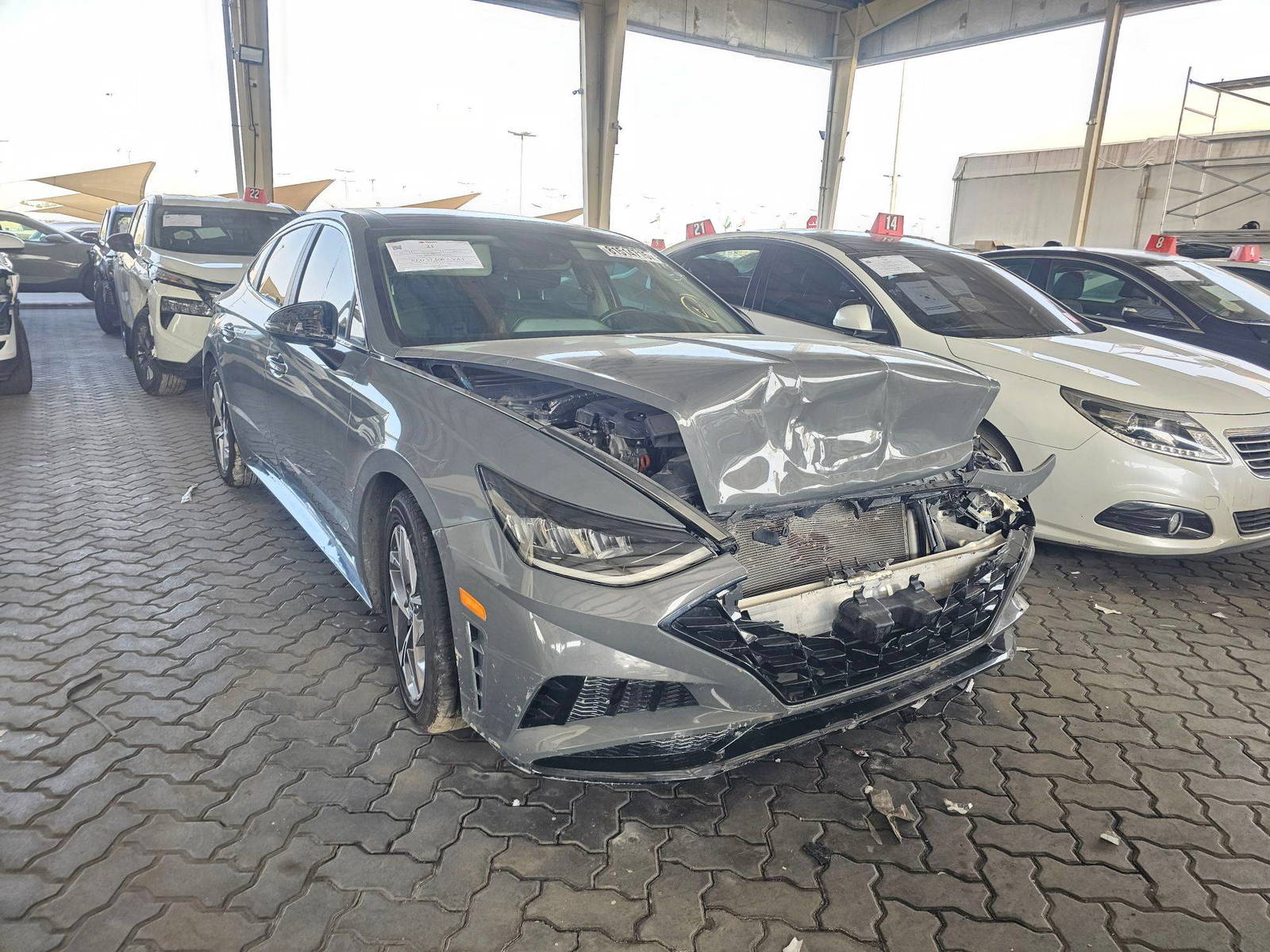 HYUNDAI SONATA 2021 - Marhaba Auction Used Cars - Image 4