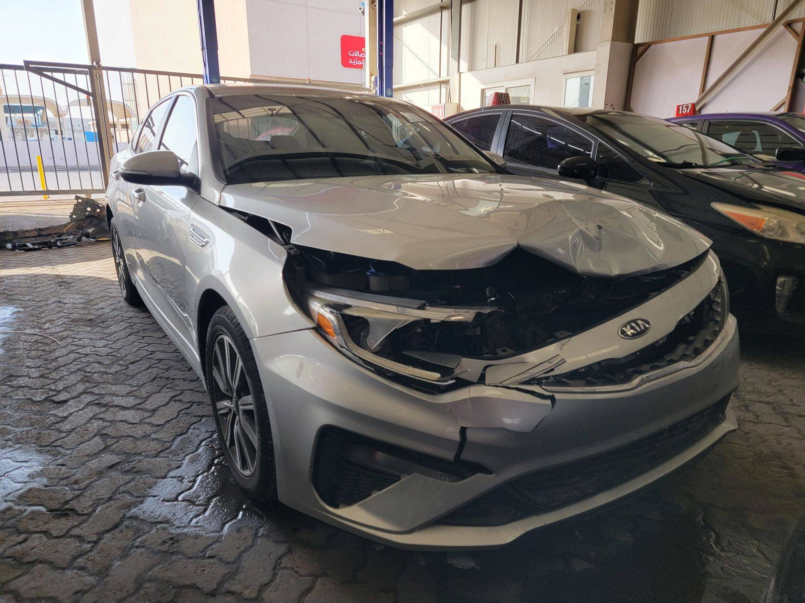 2019 KIA OPTIMA — 144486 Miles — Lot KG373000 — Main - Marhaba Auctions Used Cars - Image 4