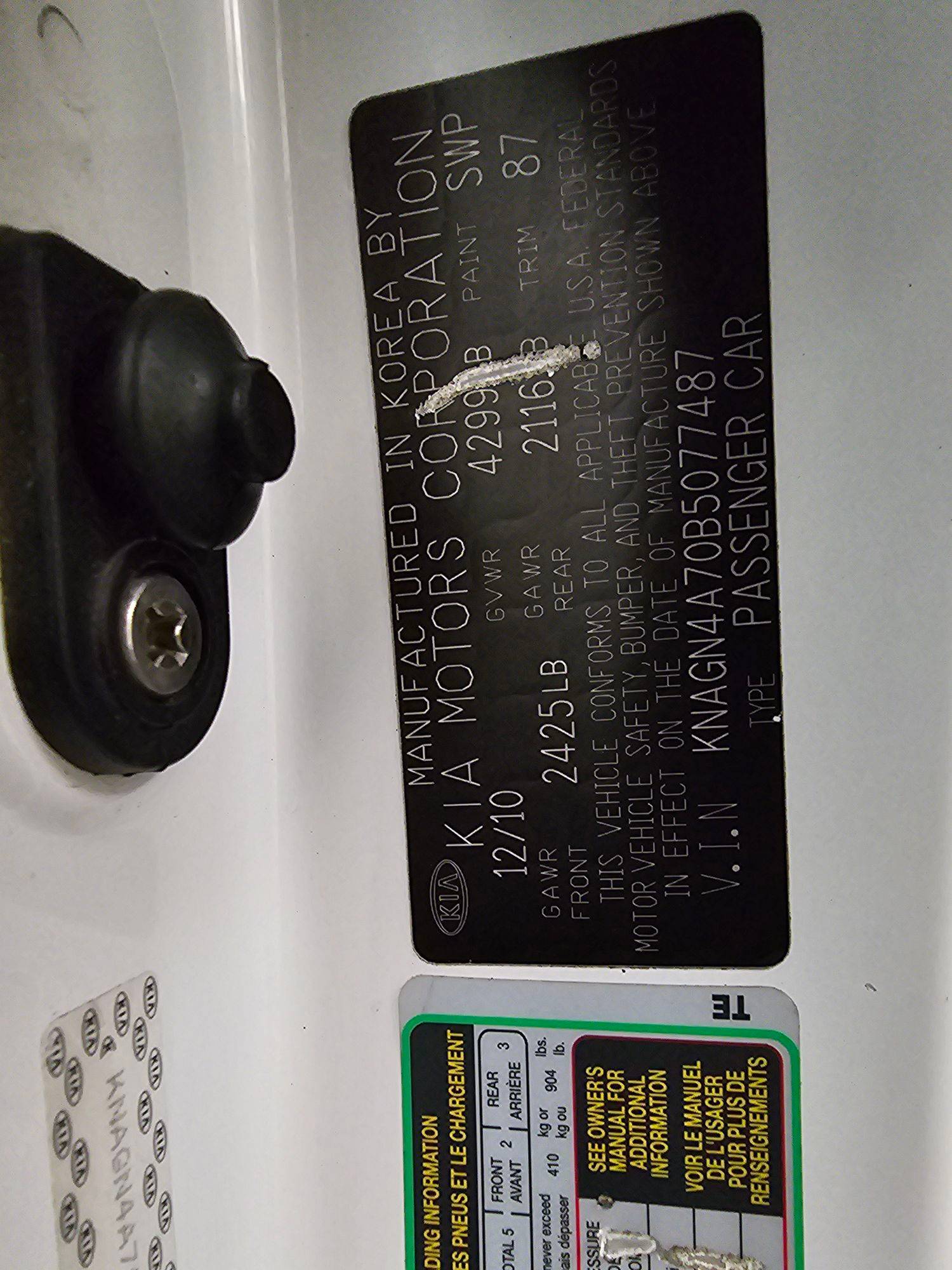 KIA OPTIMA 2011 - Marhaba Auction Used Cars - Image 9