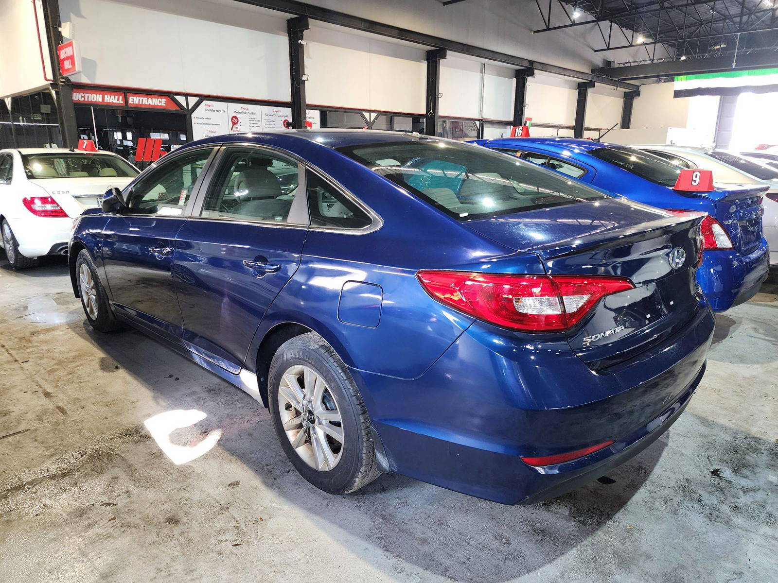 2015 HYUNDAI SONATA — 183337 Miles — Lot 076046 — Al Quoz - Marhaba Auctions Used Cars - Image 4