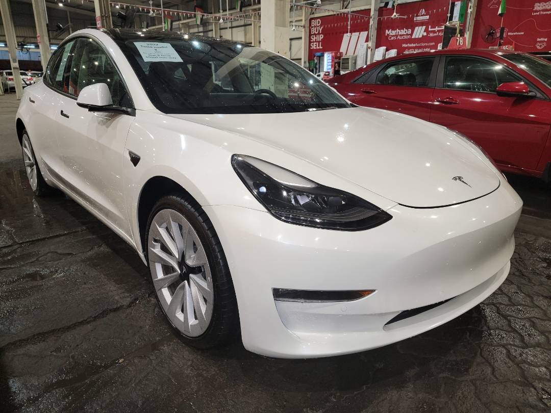 2022 TESLA MODEL 3 — 55000 Miles — Lot F188665 - Marhaba Auctions Used Cars - Image 5