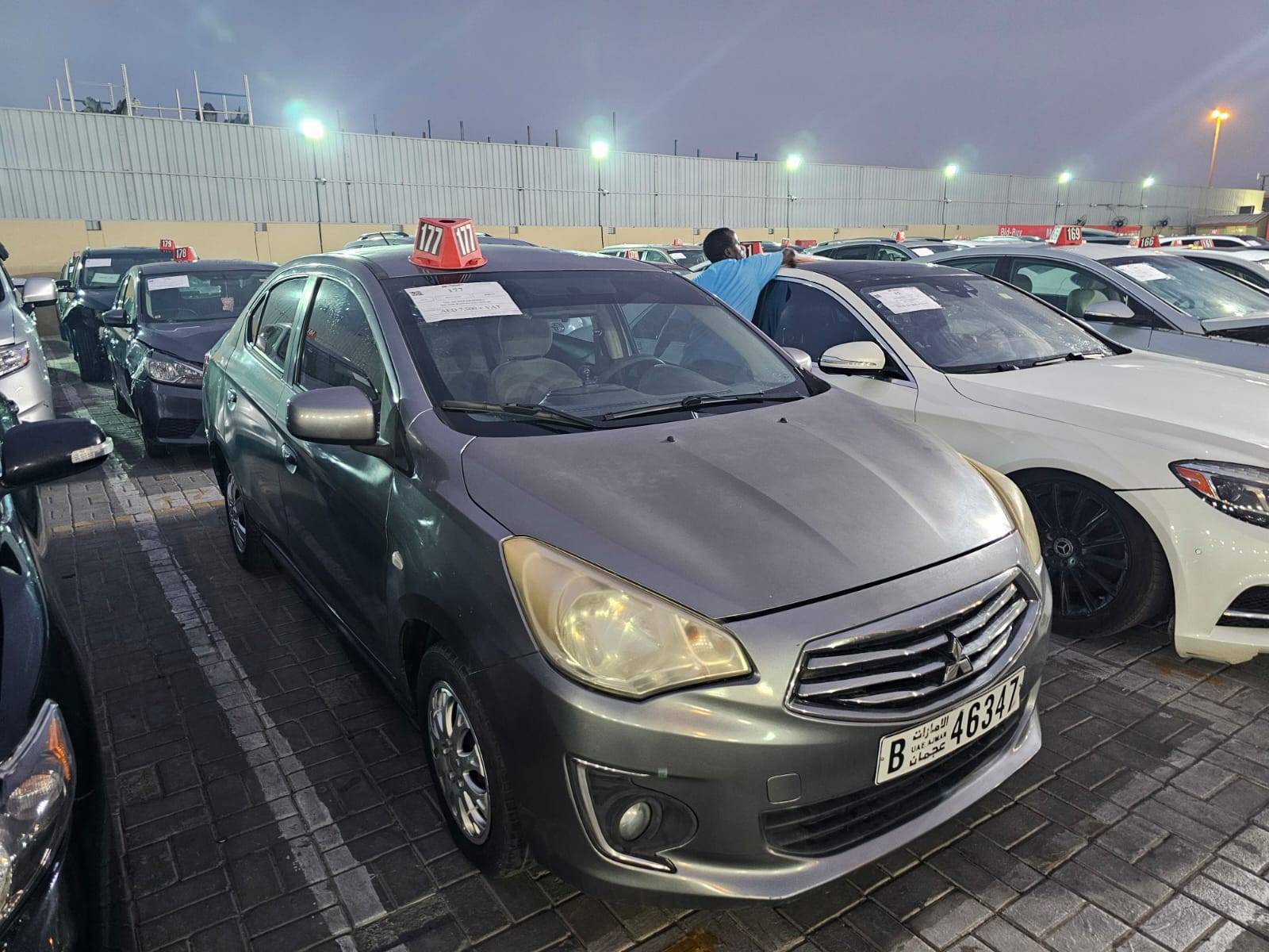 2019 MITSUBISHI MIRAGE — 79287 Miles — Lot FJ2KHF04424 — Al Sajaa - Marhaba Auctions Used Cars - Image 5