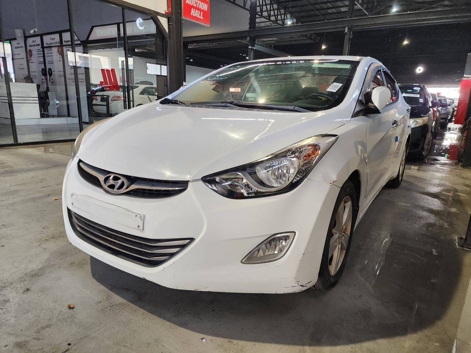 2011 HYUNDAI AVANTE — 88070 KM — Lot 088201 — Al Quoz - Marhaba Auctions Used Cars - Image 4