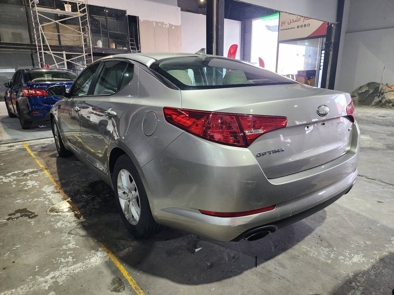 2013 KIA OPTIMA — 132212 Miles — Lot A71D5396306 — Al Quoz - Marhaba Auctions Used Cars - Image 3