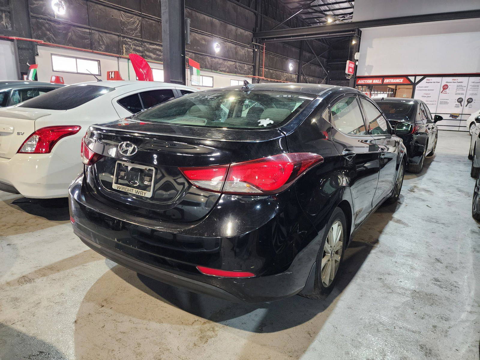 2014 HYUNDAI ELANTRA — 229395 Miles — Lot 42346 — Al Quoz - Marhaba Auctions Used Cars - Image 5